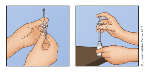 Illustration of Insulin Preparation